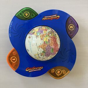 GeoSafari World Challenge Educational Electronic Game 1-4 Players Geography Quiz